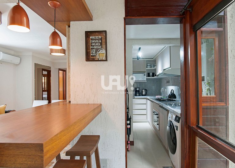 Villa 210 - 2, 9 pax, em Cond. com piscina térmica