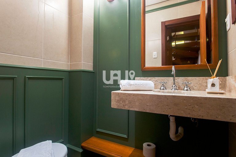 Villa Casa 7- 4d, 15pax, em Condomínio com piscina