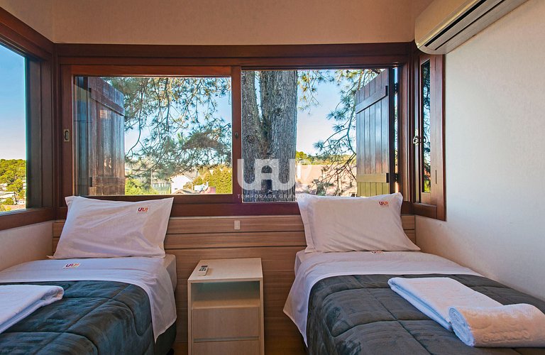Villa del Fiore 308 - Cobertura 3d, 12 pax, em Condomínio co