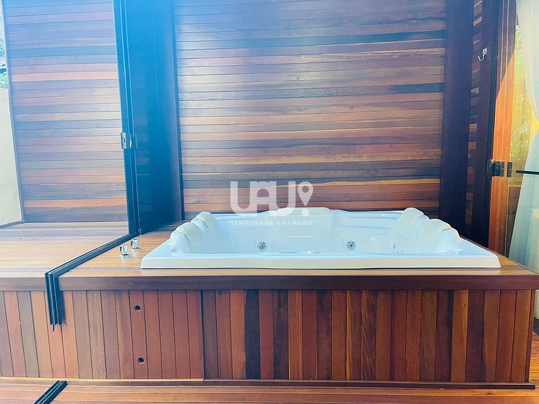 Villa Casa 7- 4d, 15pax, em Condomínio com piscina