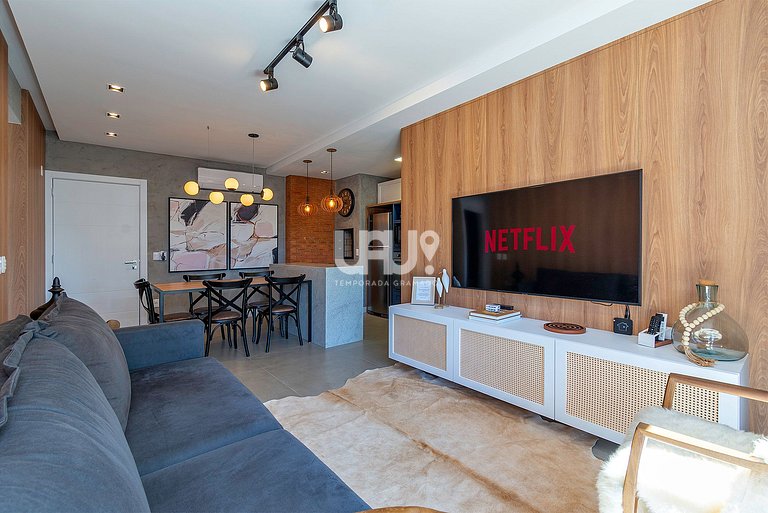 Volo Garden 203 - 2 Suítes com Jacuzzi privativa!