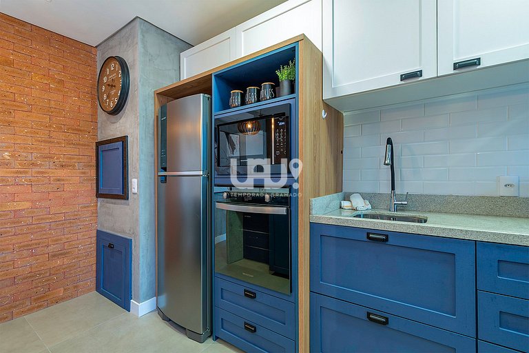 Volo Garden 203 - 2 Suítes com Jacuzzi privativa!