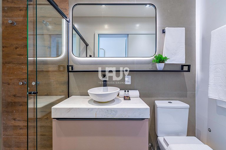 Volo Garden 203 - 2 Suítes com Jacuzzi privativa!