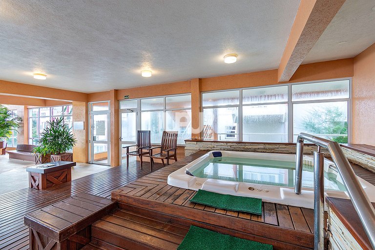 Gramado Village 608 - 4 pax Em cond. com piscina!