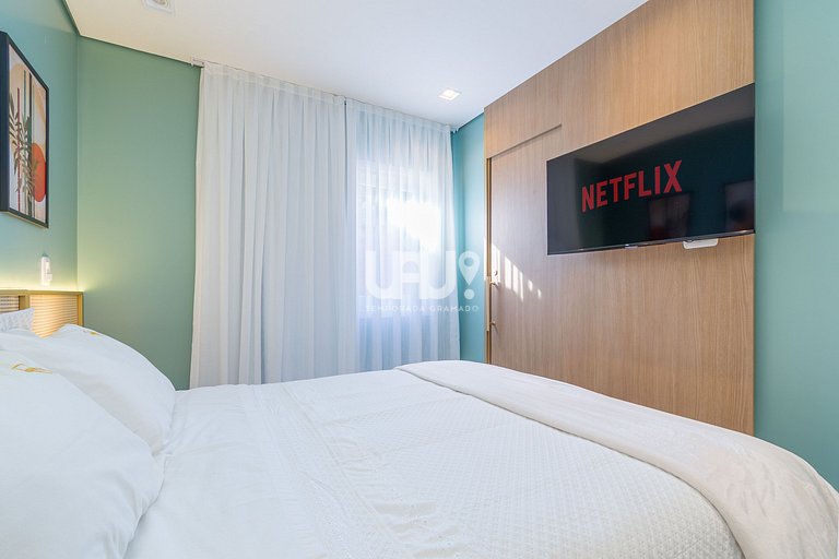 Jardim nada Secreto - 4 Dorm, 15 pax, no Centro!