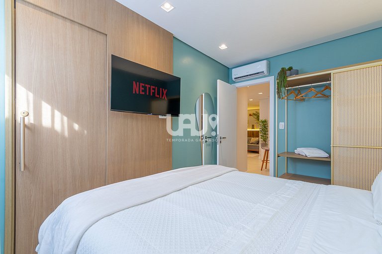 Jardim nada Secreto - 4 Dorm, 15 pax, no Centro!
