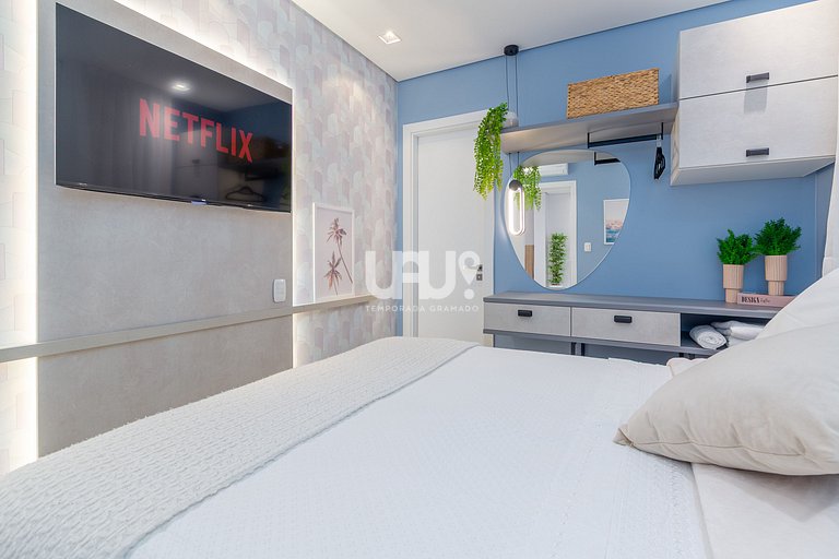 Jardim nada Secreto - 4 Dorm, 15 pax, no Centro!