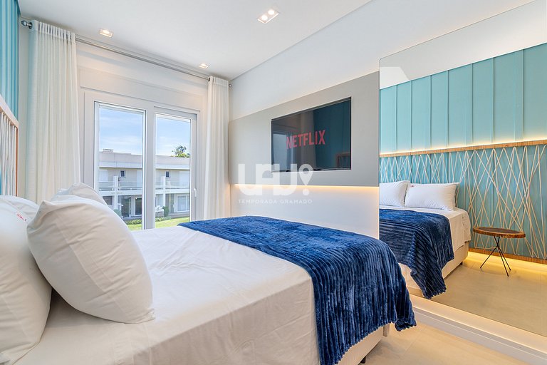 Murano Resort - 4D, 14pax com Spa privativo!