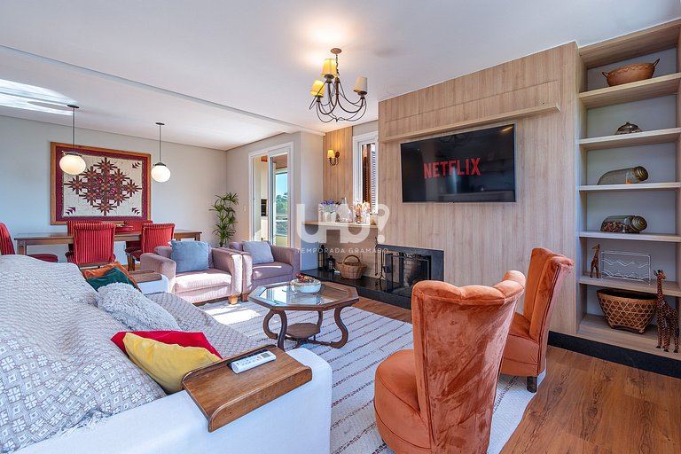 Flores da Montanha 403C - 3 suítes na Borges!