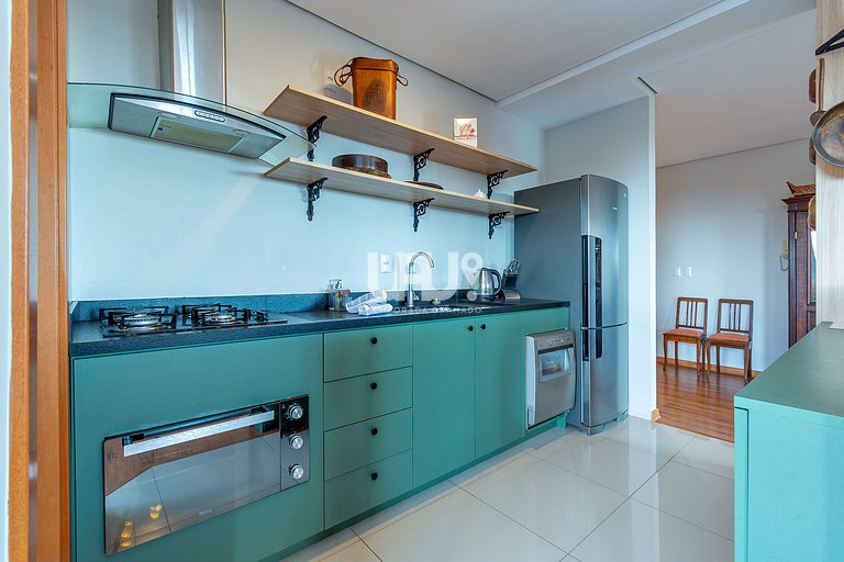 Flores da Montanha 403C - 3 suítes na Borges!