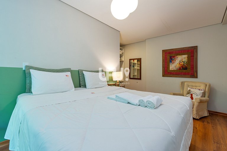 Flores da Montanha 403C - 3 suítes na Borges!