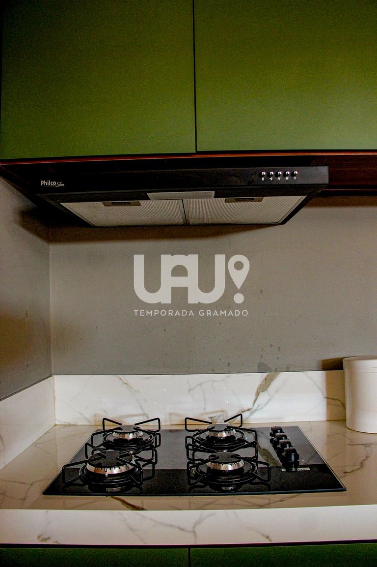 No coração de Gramado | 3 suítes+lareira+tudo a pé