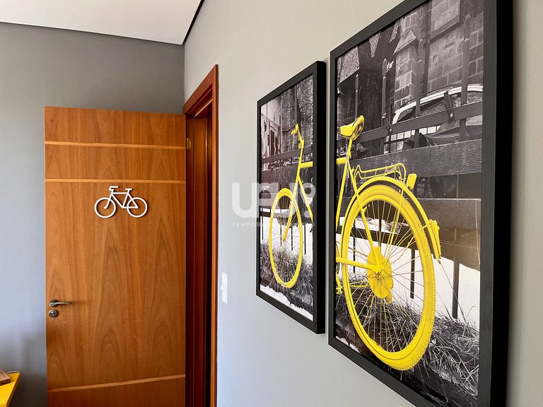 No coração de Gramado | 3 suítes+lareira+tudo a pé