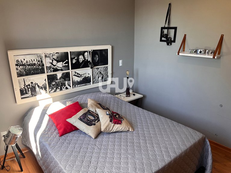 No coração de Gramado | 3 suítes+lareira+tudo a pé