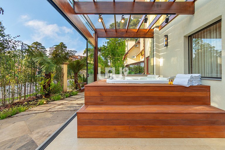 Casa Araucária - Spa privativo, piscina e sauna!