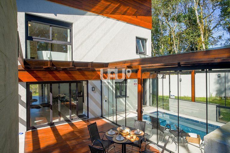 Casa Acqua Malbec - 4 suítes e piscina térmica!