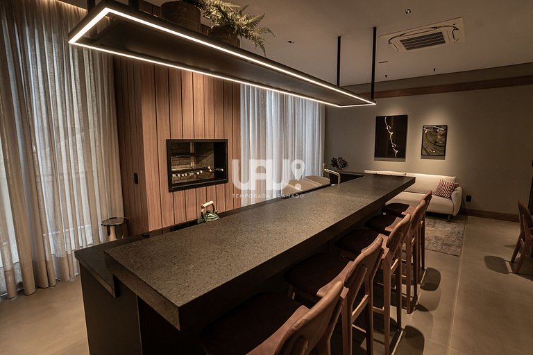 Flow 505 - 2D, com Fitness, Gourmet e playground!