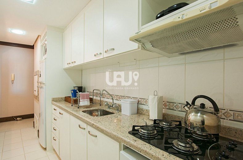 UAU! Apartamento 02 dormitórios, 06 pax na Borges